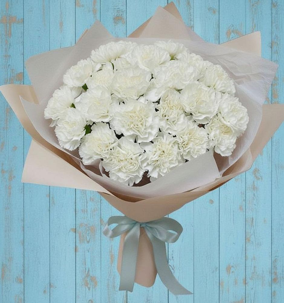 Букет цветов из: Гвоздики в Мурашах