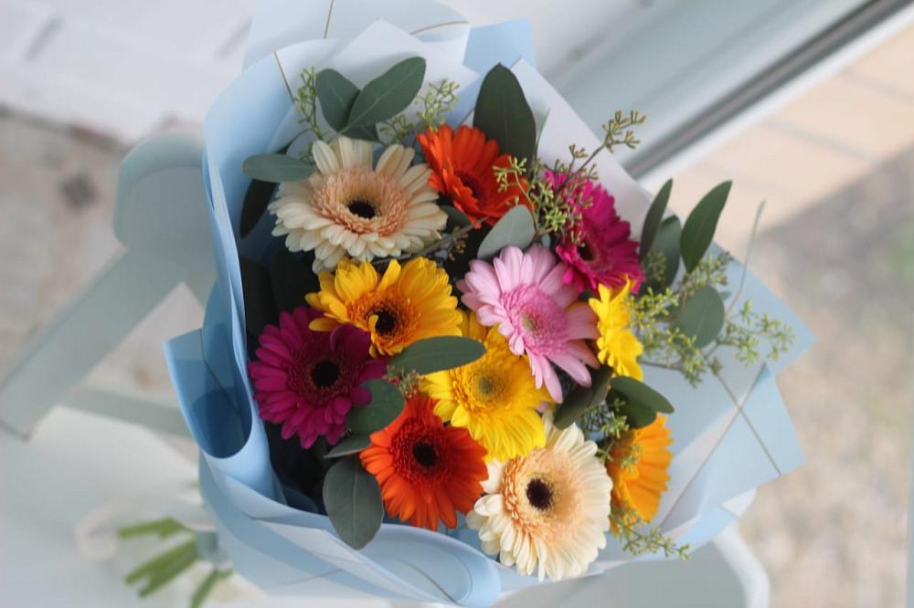 Букет цветов из: Герберы в Мурашах