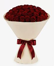 Букет 101 Бордовая роза Блэк Бакарра в Мурашах