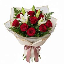 Букет цветов из:  Лилии и Розы в Мурашах