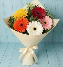Букет цветов из:  Герберы в Мурашах