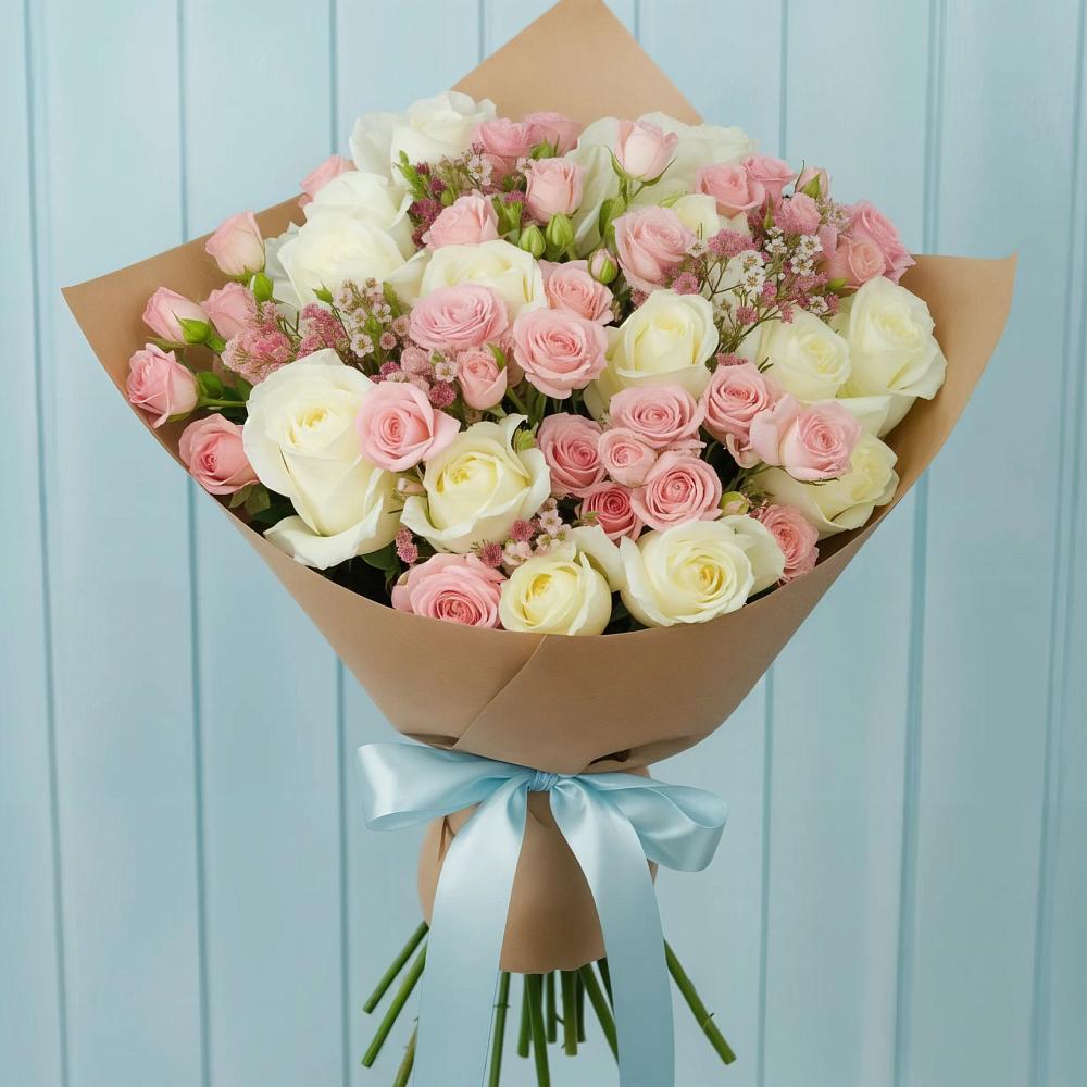 Букет цветов из: Розы в Мурашах