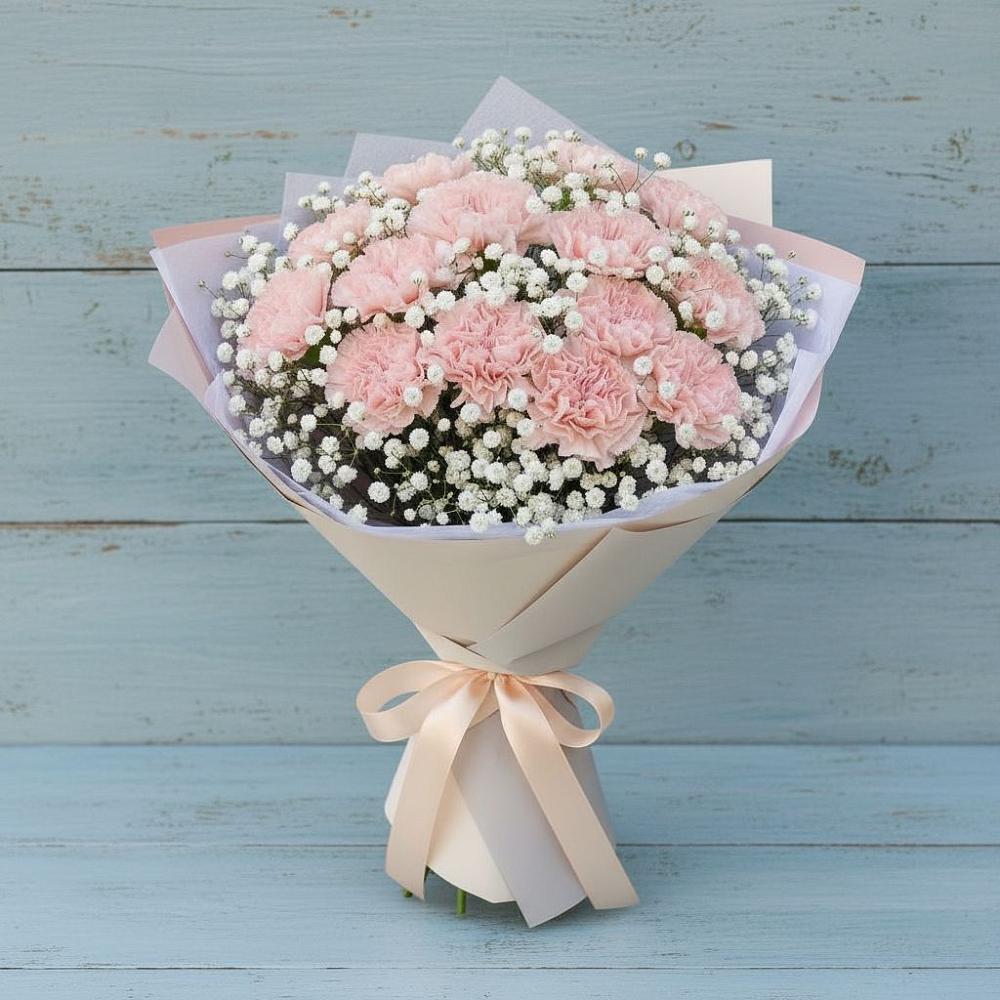 Букет цветов из: Гвоздики в Мурашах