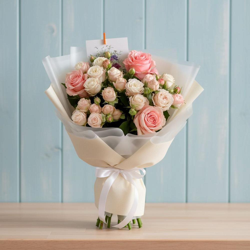 Букет цветов из: Розы в Мурашах