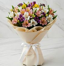 Букет цветов из:  Альстромерии в Мурашах