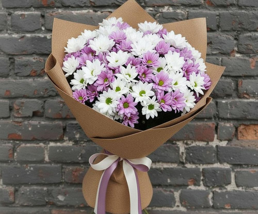 Букет цветов из: Хризантемы в Мурашах