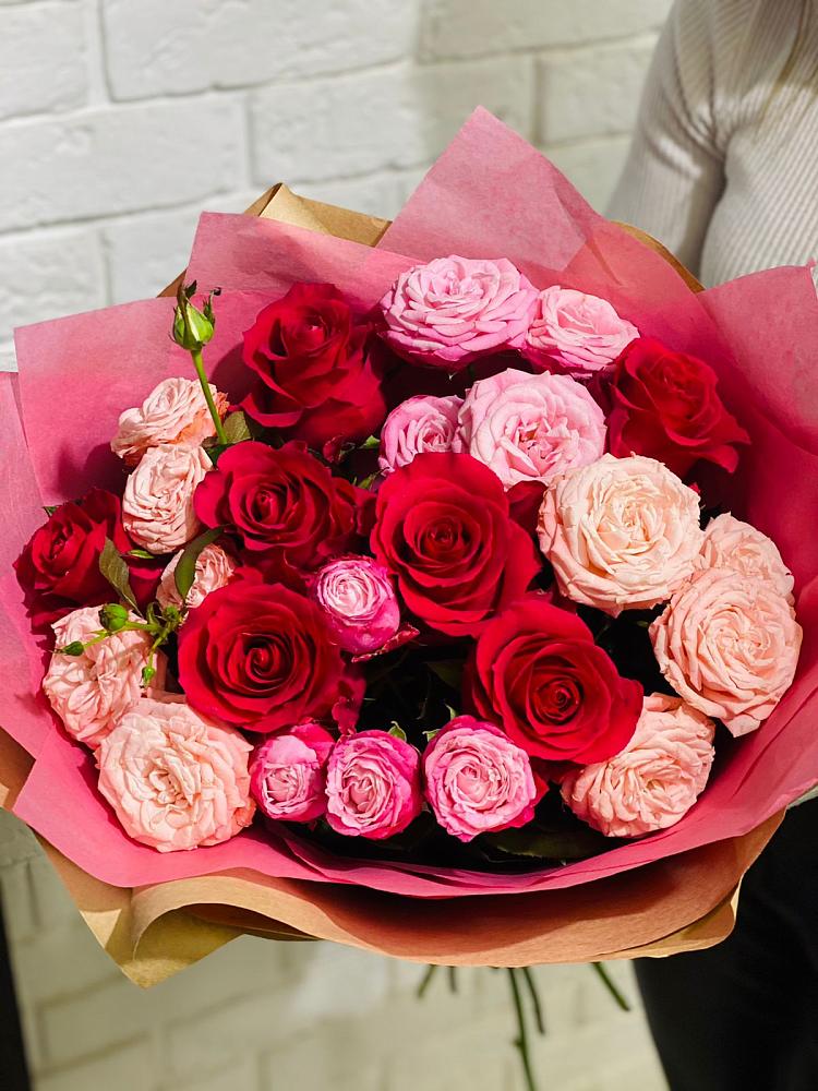 Букет цветов из: Розы в Мурашах