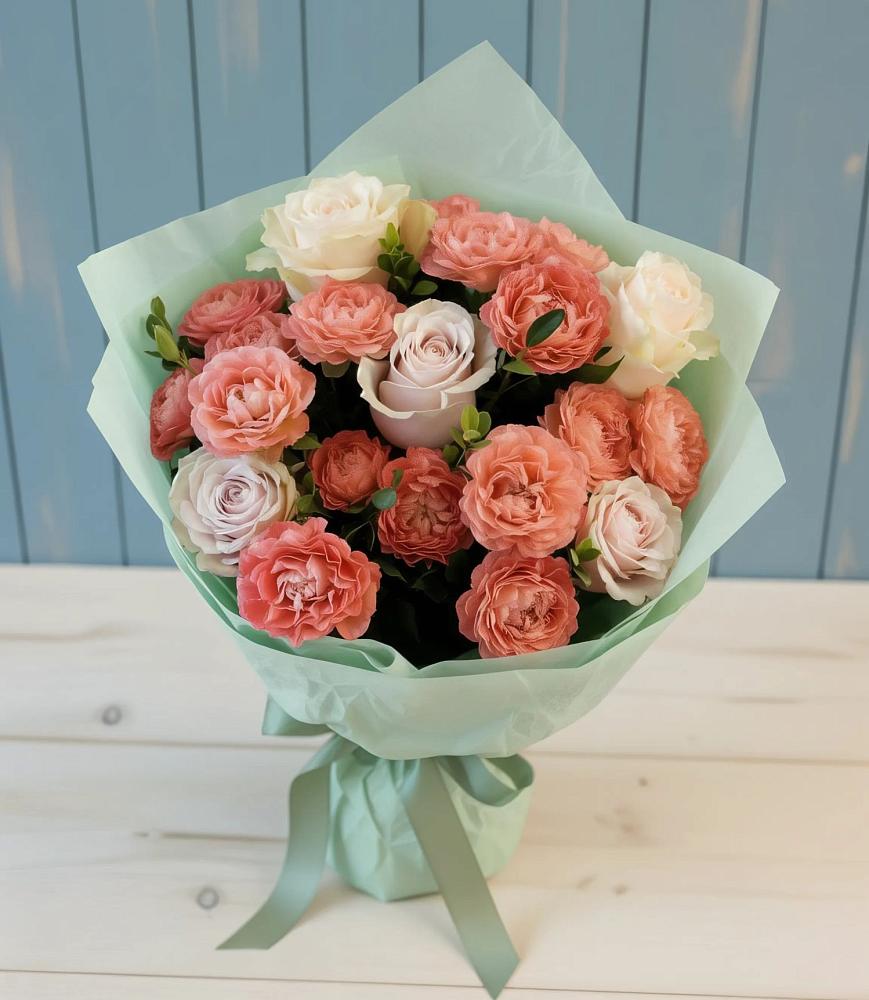 Букет цветов из: Розы в Мурашах