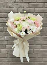 Букет цветов из:  Гвоздики, Розы, Лизиантусы и Хризантемы #REPLACE_PRED# Мурашах