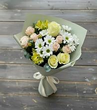 Букет цветов из:  Альстромерии, Розы и Хризантемы #REPLACE_PRED# Мурашах