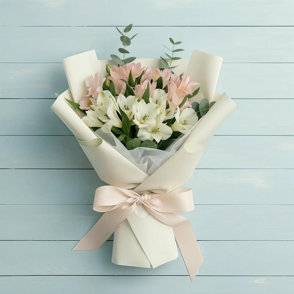 Букет цветов из: Альстромерии в Мурашах