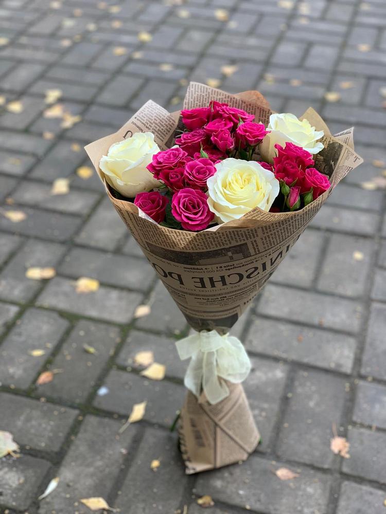 Букет цветов из: Розы в Мурашах