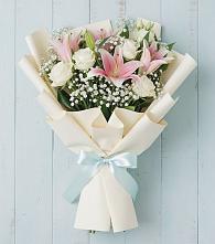 Букет цветов из:  Лилии в Мурашах