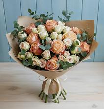 Букет цветов из:  Альстромерии и Розы #REPLACE_PRED# Мурашах