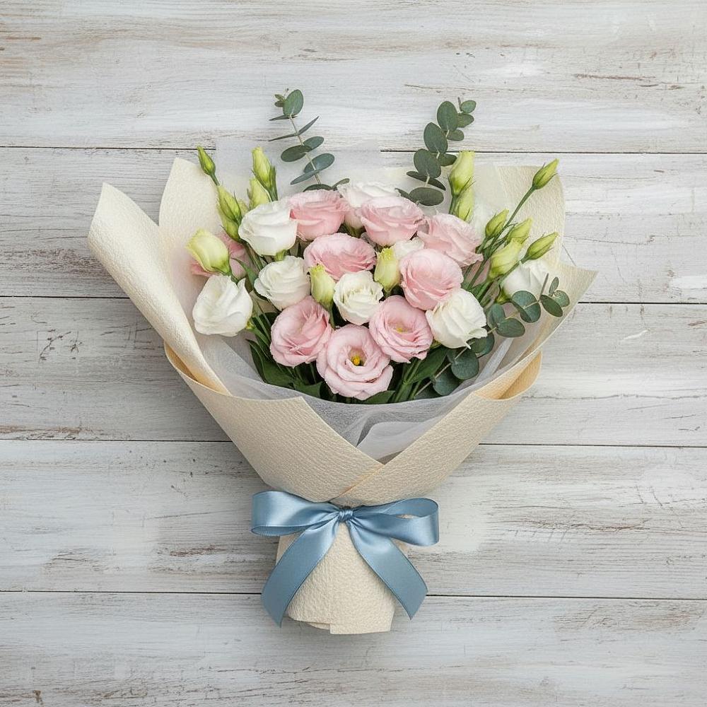 Букет цветов из: Лизиантусы в Мурашах